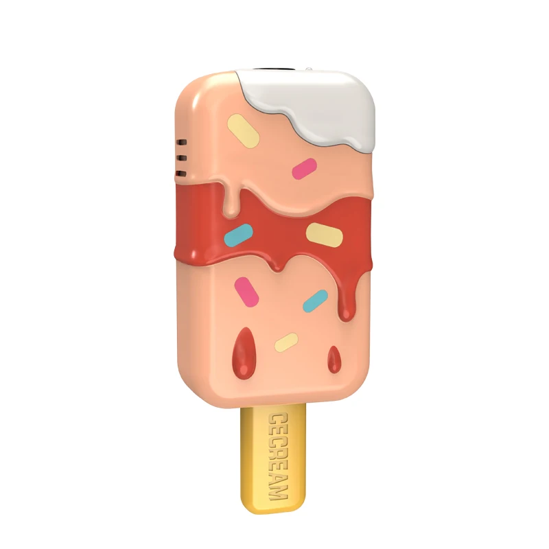 Battery operated sweety ice cream bubble with music lighting and colorful bubbles