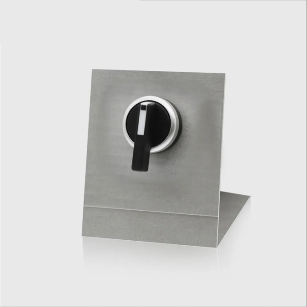 Momentary latching la38-11XB la38 series Knob with long handle 22mm non illuminated push button switch