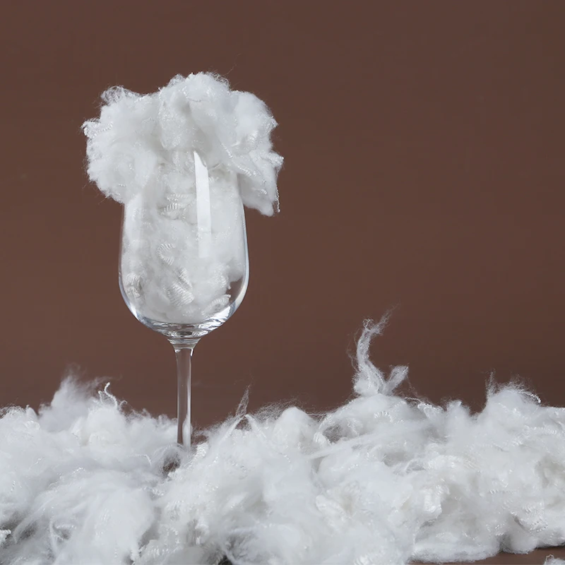 Hot Sale Vietnam Manufacturer HCS Solid Polyester Staple Fiber Recycled Grade High Quality Best Price