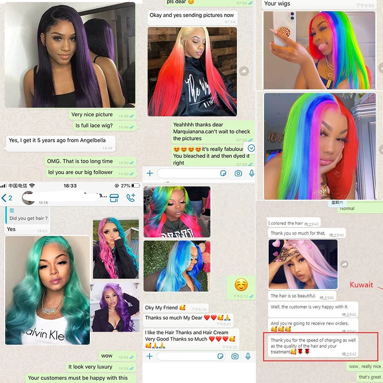 AngelBella Full Lace Wigs With Baby Hair 360 Lace Wigs Vendor Deep Wave 13x4 Lace Front Human Hair Wigs