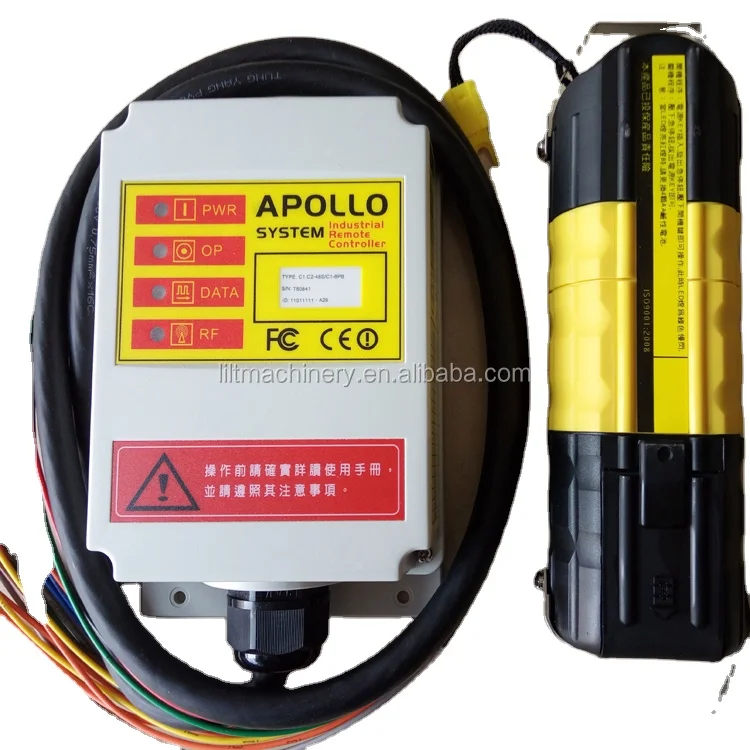 Apollo industry remote control with model C1-8PB for crane hoist