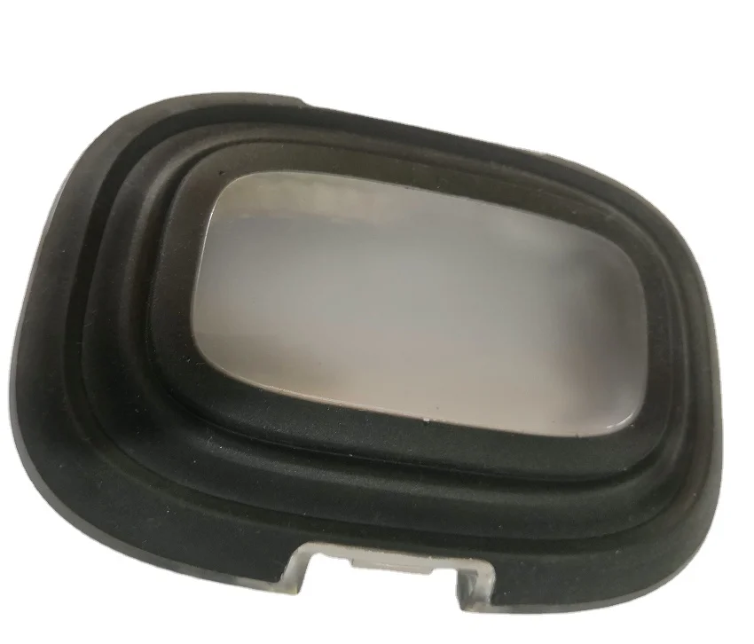 High quality OEM LSR silicone rubber injection molding overmolding with clear plastic
