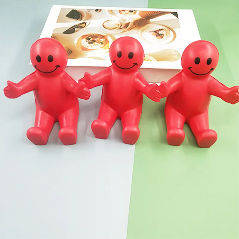 New Mobile Phone Stand High Elastic Pu Doll Cartoon Little Person Base