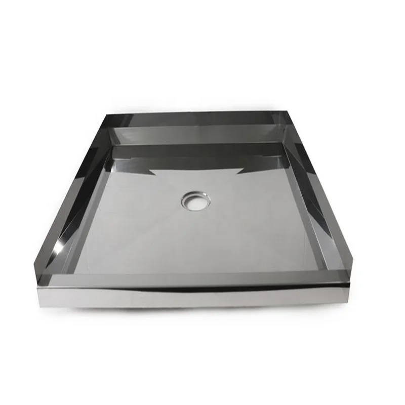 Custom Thickness Stainless Steel  trays OEM rolling metal trays for hotel