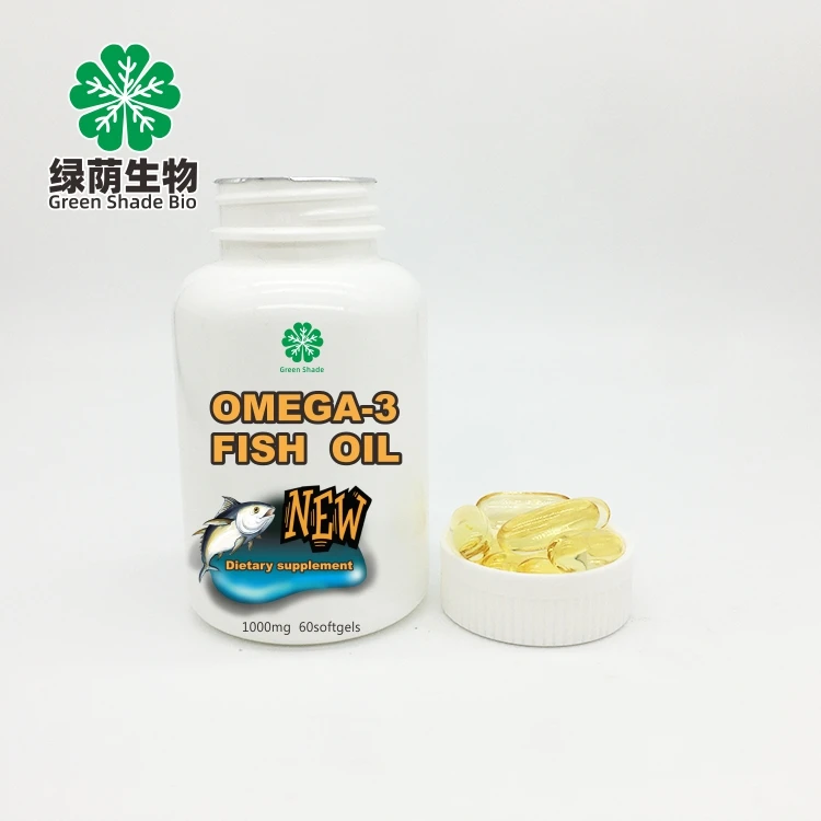 High Quality Private Logo Halal Omega 3 Fish Oil In Bulk Or Bottles 1000mg Softgel Capsule China
