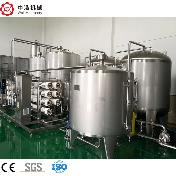 Small capacity industrial purification water treatment system machine