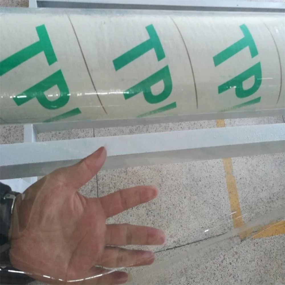 0.10MM Clear TPU Film High Transparency TPU Film For Raincoat Making