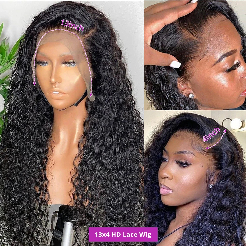 Thick Lace Wigs Manufacturer,12a Grade Virgin Indian Human Hair Wigs,30 Inch 13x6 613 Hd Human Hair Lace Forntal Wig