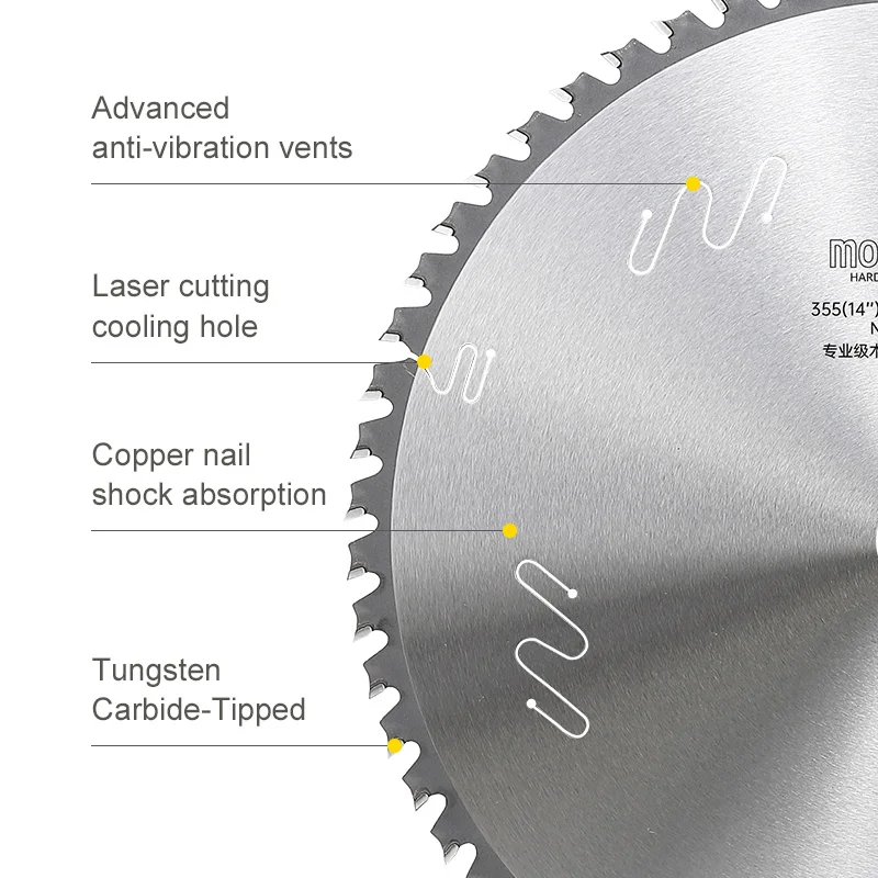254mm-60Saw Blade Tool Carbide Tipped Professional Diy User  Saw Blade  254mm 60T T.C.T Saw Blade