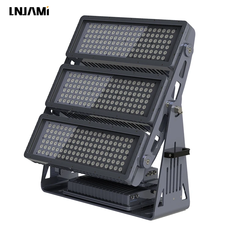 LNJAMI 300 Вт 360 IP66 AC220V Светодиодный прожектор сценический для сада газон
