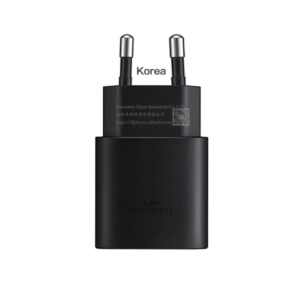 Korea plug EP-TA800 25W fast charger type C travel adapter for Samsung Galaxy Note 10 Type C PD Wall charger