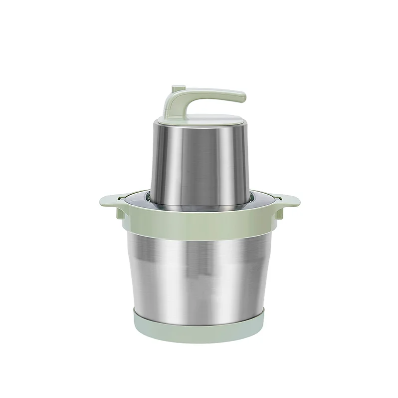 Portable 6L Electric Meat Mixer Chopper With Copper Motor Blender Grinder for Household Use Onion Spare Parts Metal Material