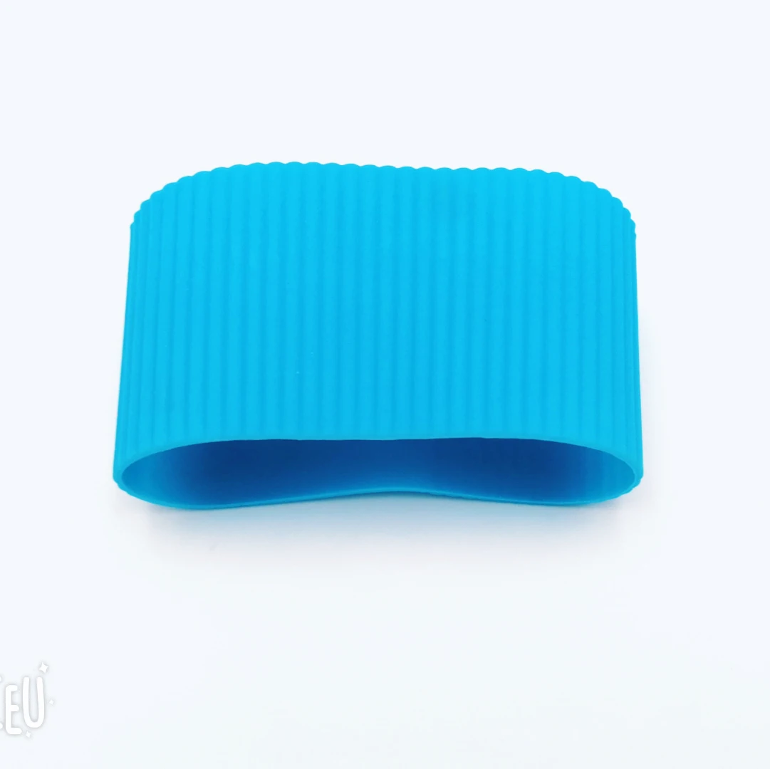 Custom Outdoor Reusable Silicone Rubber Coffee Cup Sleeve for Tea Cup