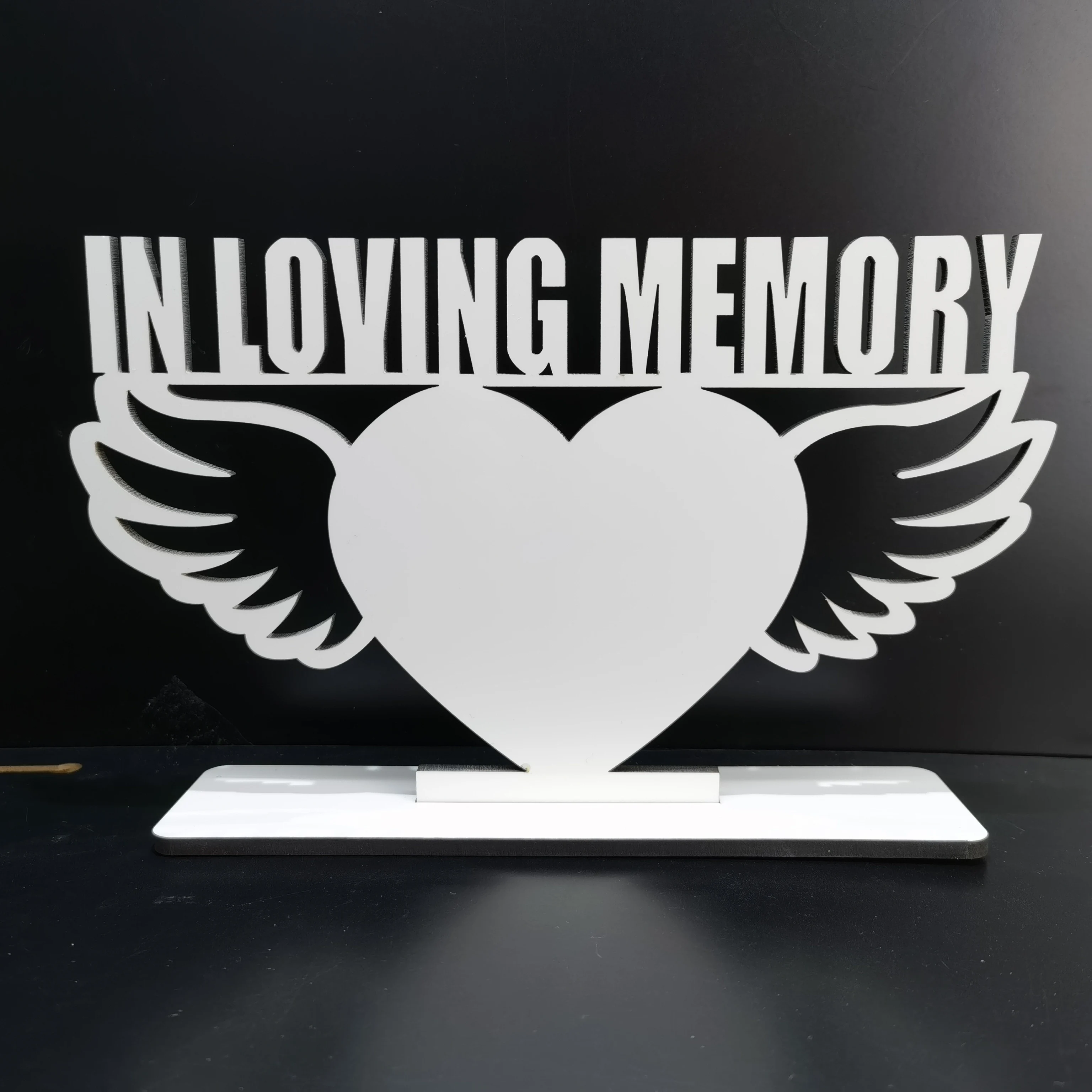 sublimation in loving memory photo frame 2022