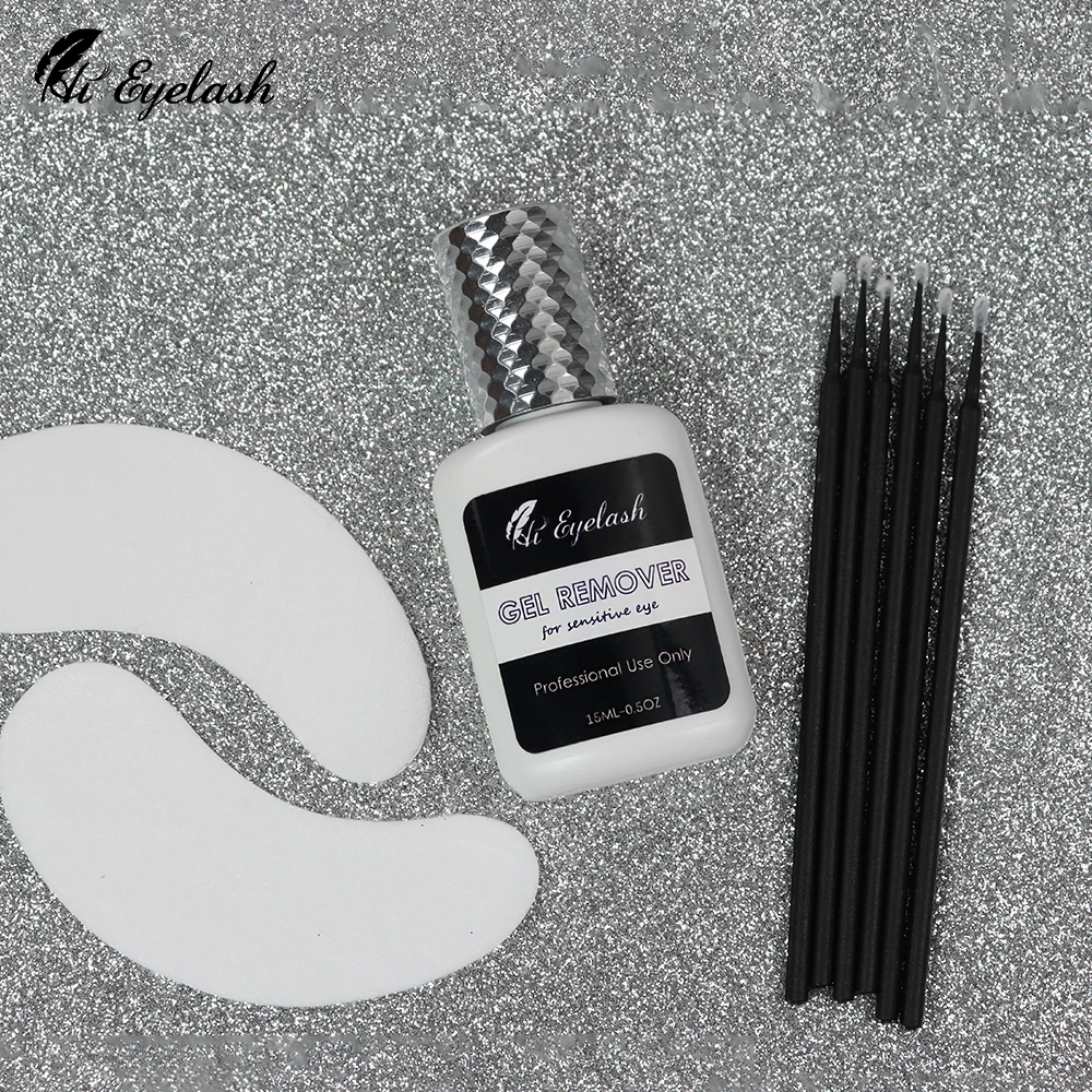
Hieyelash 3s Quickly Dissolve Low Odor Makeup Protein Eyelash Extension Remover gel 