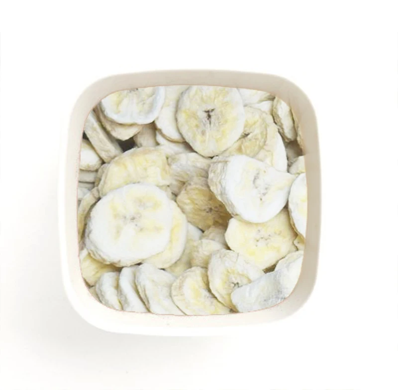 Замороженные органические продукты для фруктов, банановые чипсы оптом