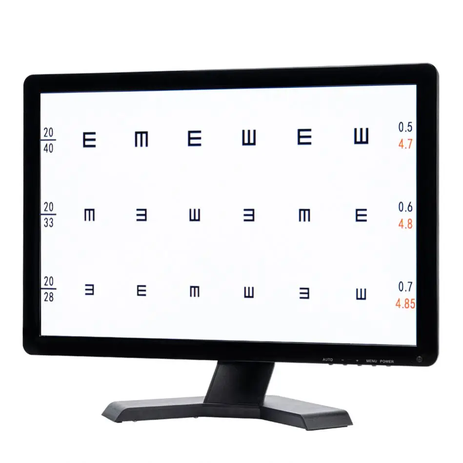Vision digital test LED visual Panel projector vision acuity chart Visual Acuity manufacture chart