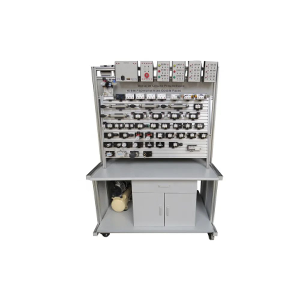 Electro-pneumatic Workbench For Training (double-sided) Vocational Didactic Equipment School Equipment Teaching