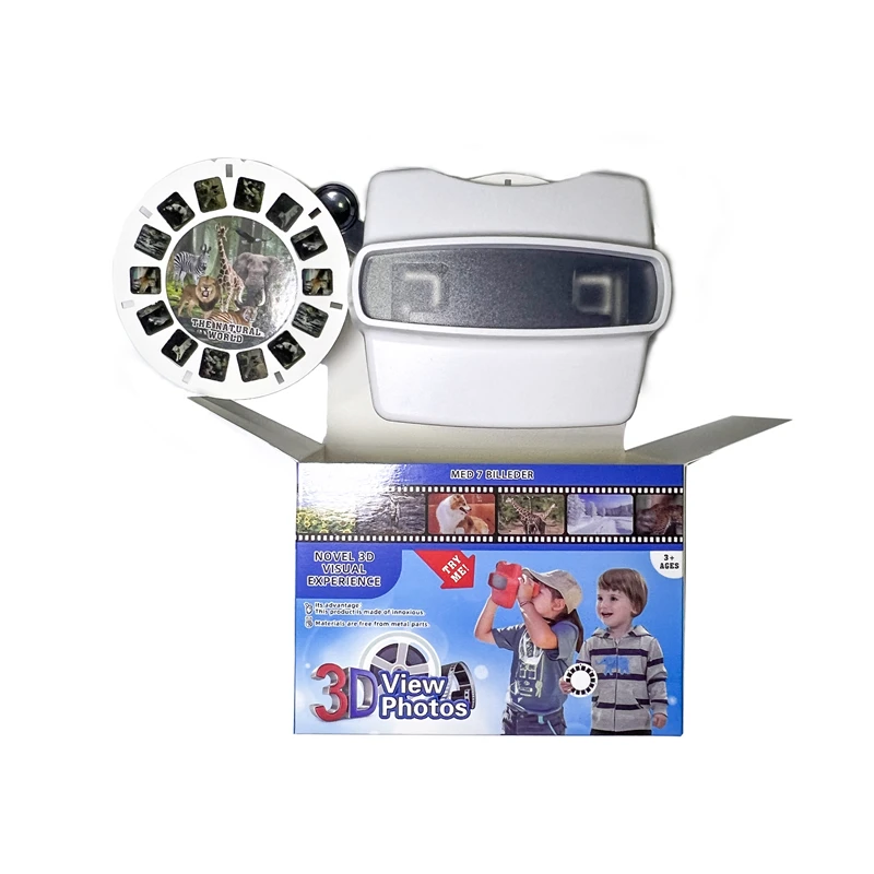 Прямая продажа с фабрики детские игрушки 3D катушка мастер-фотосъемка обучение ABC буквы камера обучающая