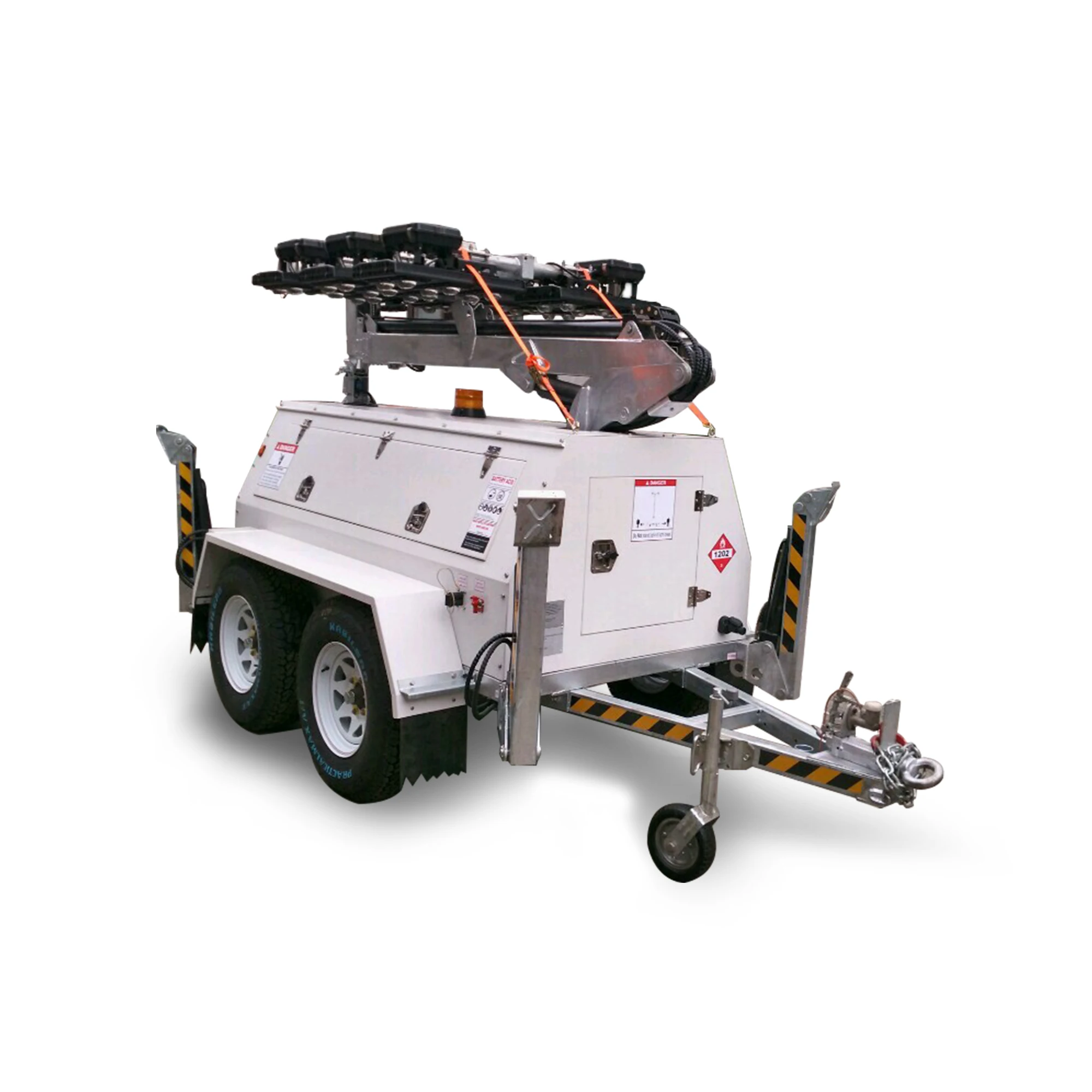 High Quality Portable Mobile generation 4000W Powered Mobile Light Tower