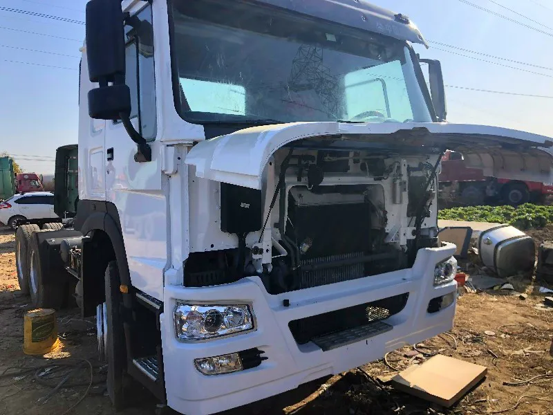 SINOTRUK HOWO 6x4 CNG/LNG Used Tractor head/ Tractor truck prime mover truck for Uzbekistan