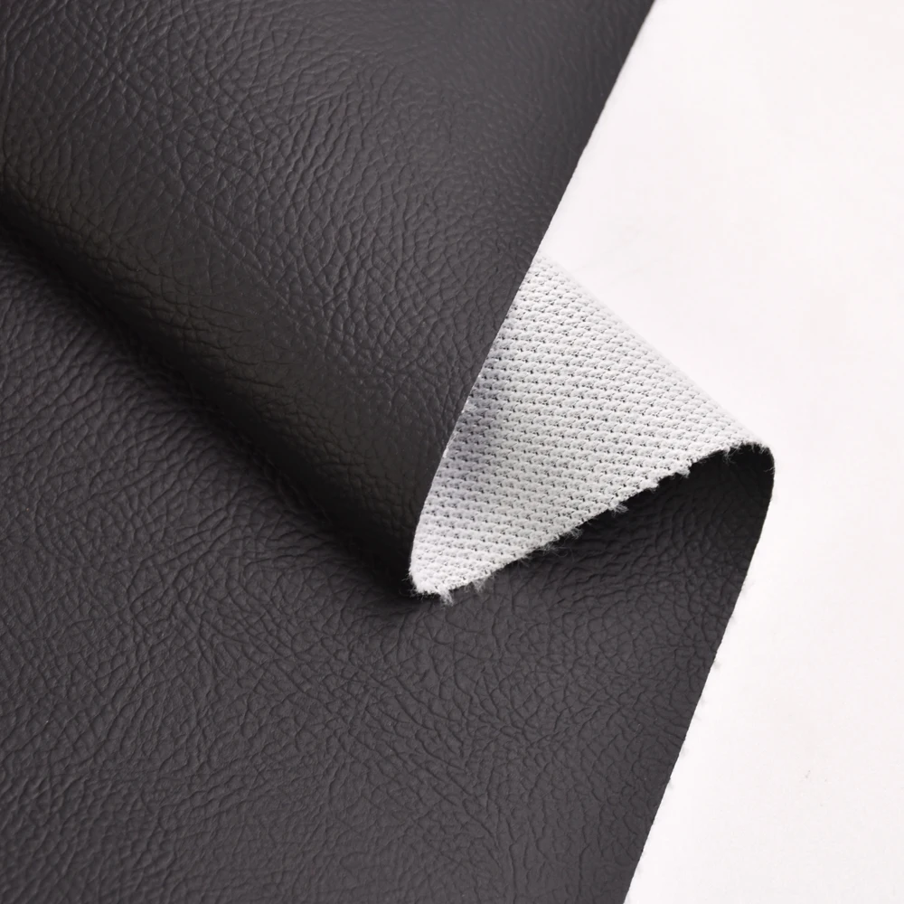 Hot sale Wholesale 0.8MM faux vinyl Leather synthetic leather Material PVC fabric for upholstery sofa/Car seats/Interior