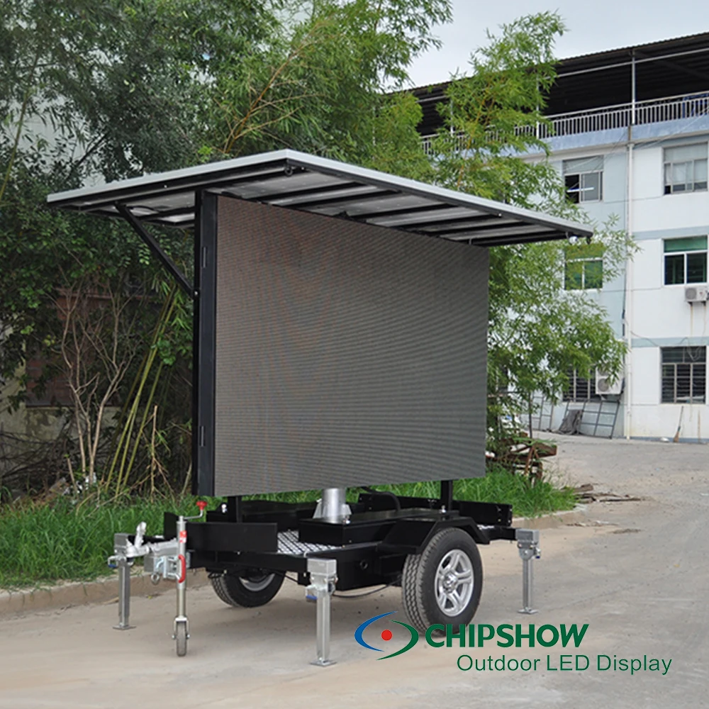 Chipshow Outdoor Truck LED mobile advertising LED Trailer Display Screen