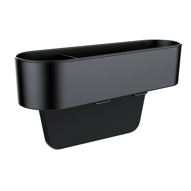 Premium PU Leather Auto Console Filler Box Car Side Seat Gap Organizer Catcher with Customized Package