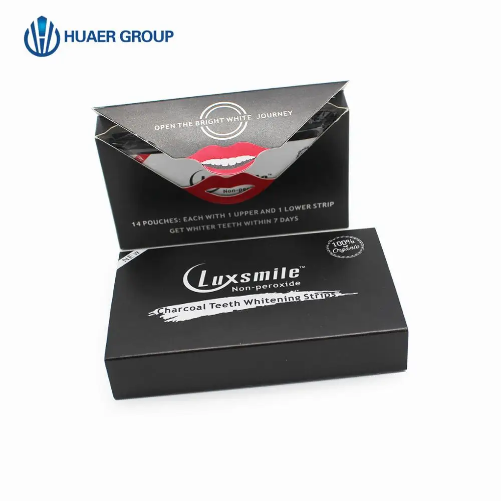 
Wholesale Activated 3D Charcoal teeth whitening strips for teeth bleaching bamboo teeth whitening strips 