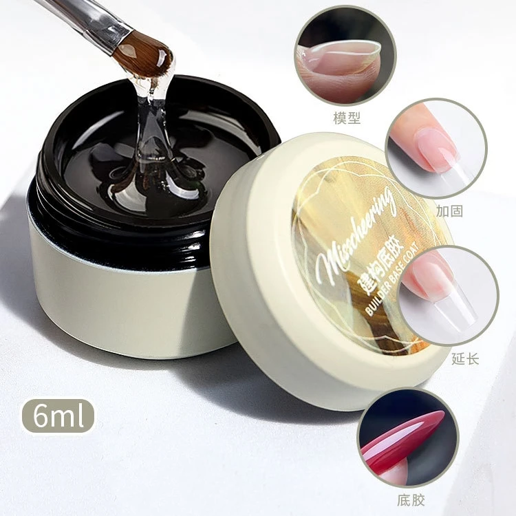 MCL New Product Gel Polish Nail Art Builder UV Base Gel Polish Builder Nail Art Gel 6ML