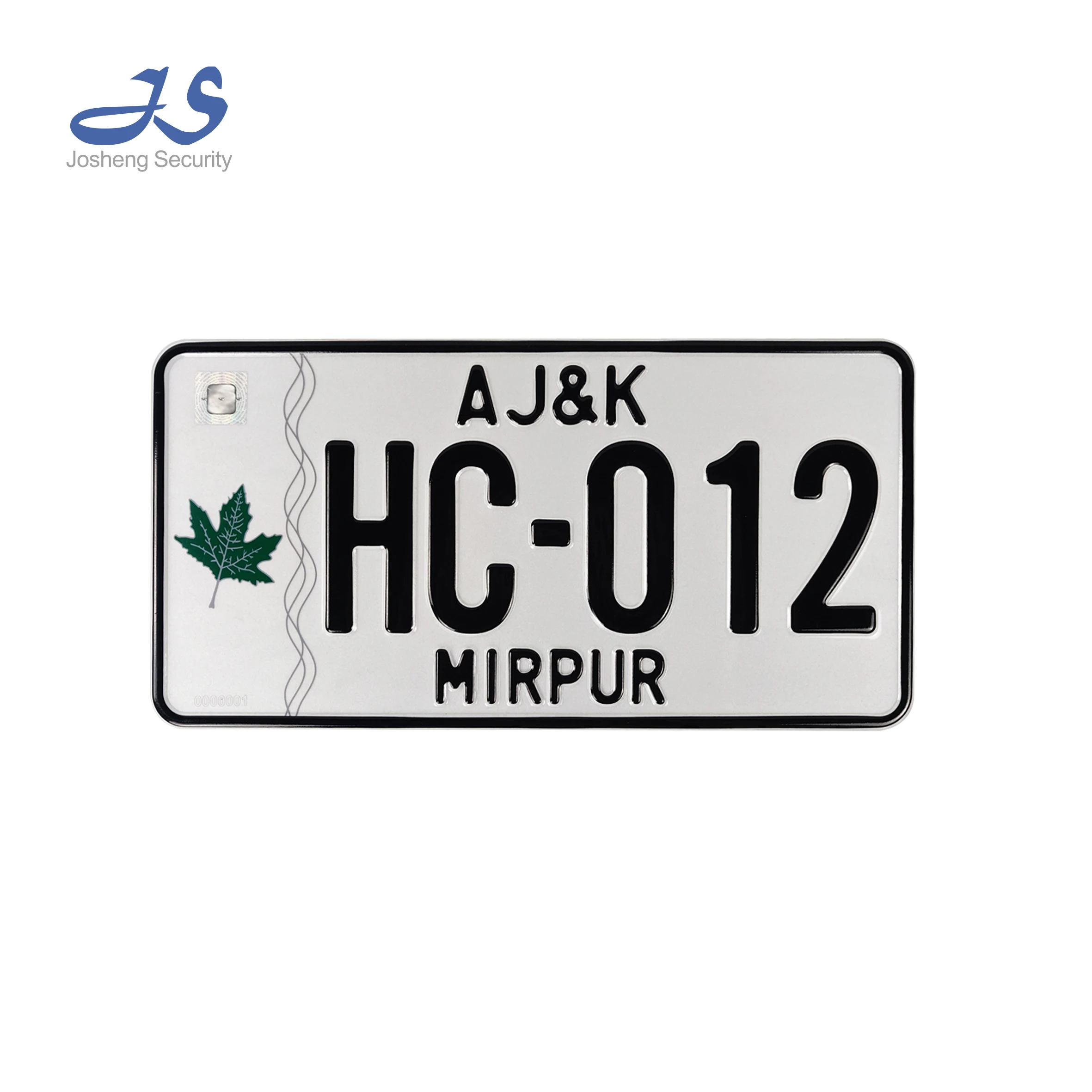Custom Motorcycle Number Plate Aluminum Car License Plate Mini Kids Bicycle vehicle Plate for Mongolia