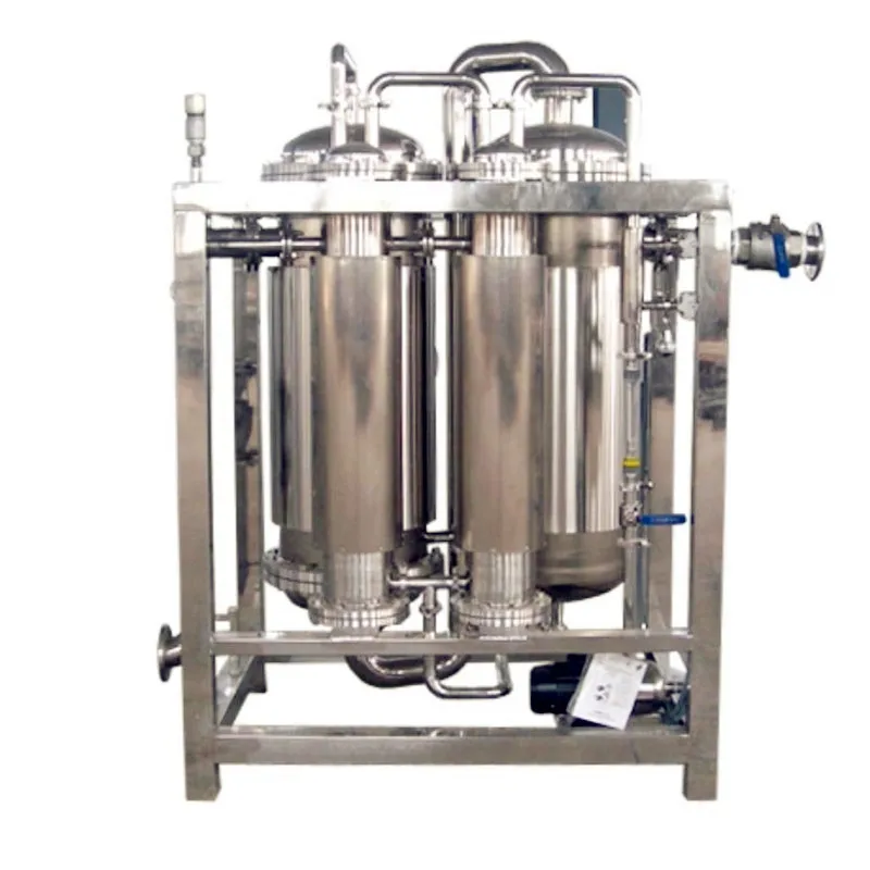 distillation unit Multi-Effect Tubular Water Distiller Automatic 0.1-8t /h Raw Water Treatment Equipment For Injection Water distiller kit