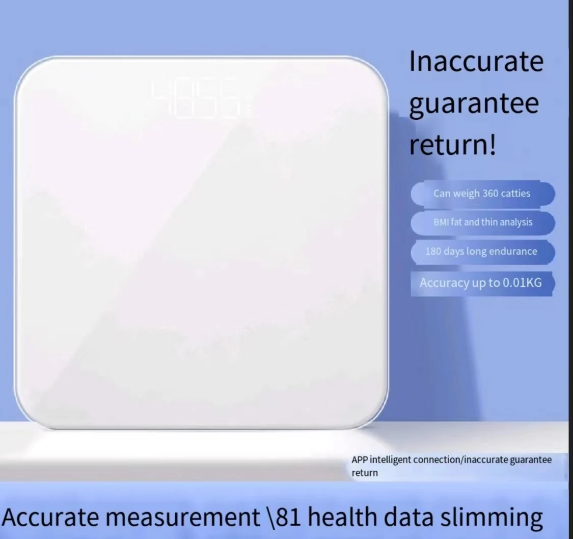 180KG Personal Digital Body Weight Scales Blue Tooth Health Care Devices OEM and ODM Supported