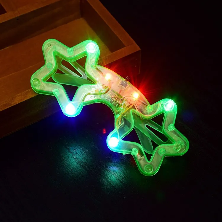 2024 Новые Детские Классические светящиеся светодиодные очки