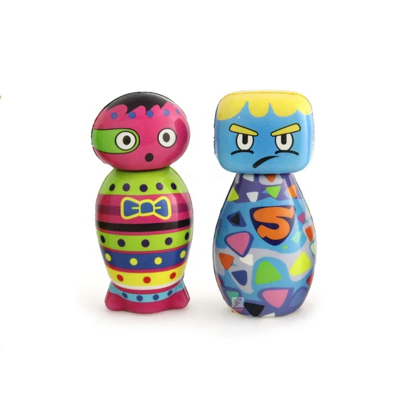 
Kid educational game toys pu bowling ball with tinkle 