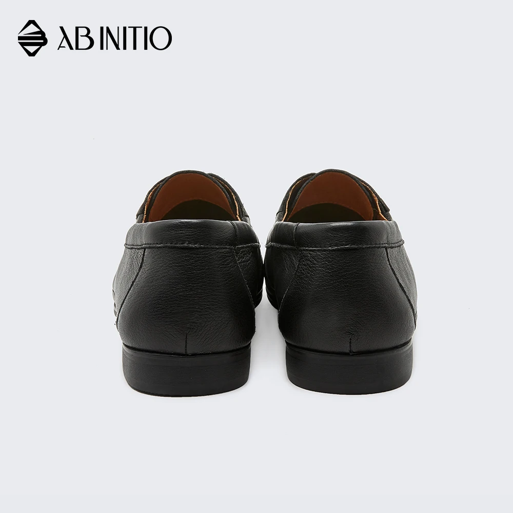 Italian Dark Brown Half Leather Semi Formal Shoes Manufacturers For Men