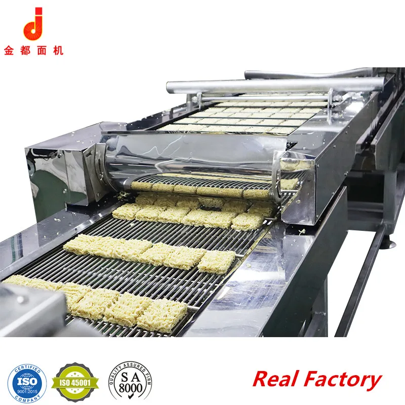 Stainless steel fried instant noodle making machine