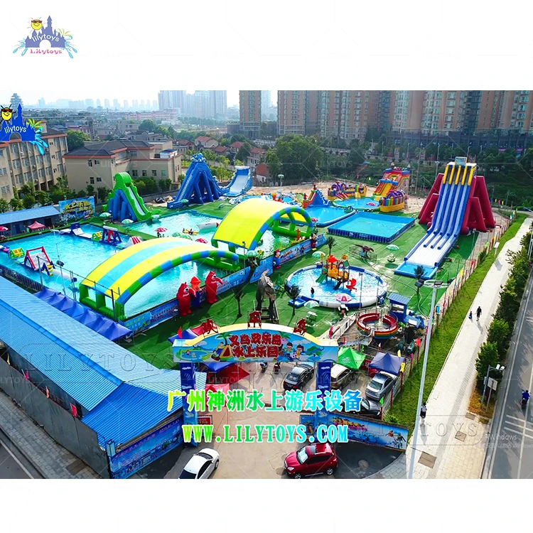 Lilytoys коммерческий детский надувной парк развлечений ПВХ прыгающий аквапарк тематический