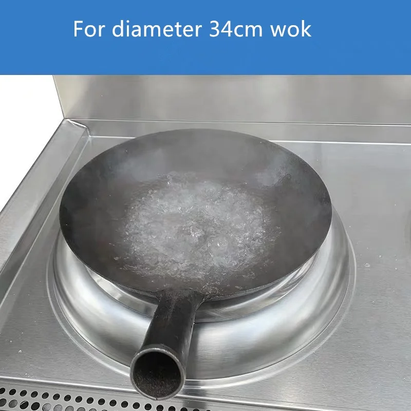 
hight power 380V 8KW stainless mobile heavy commercial kitchen equipment for cooking 