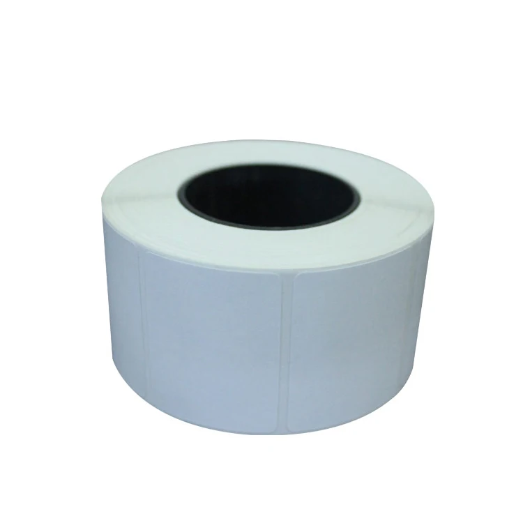 High Quality Paper Plain Direct Thermal Label Self-adhesive Packaging Food Sticker Label