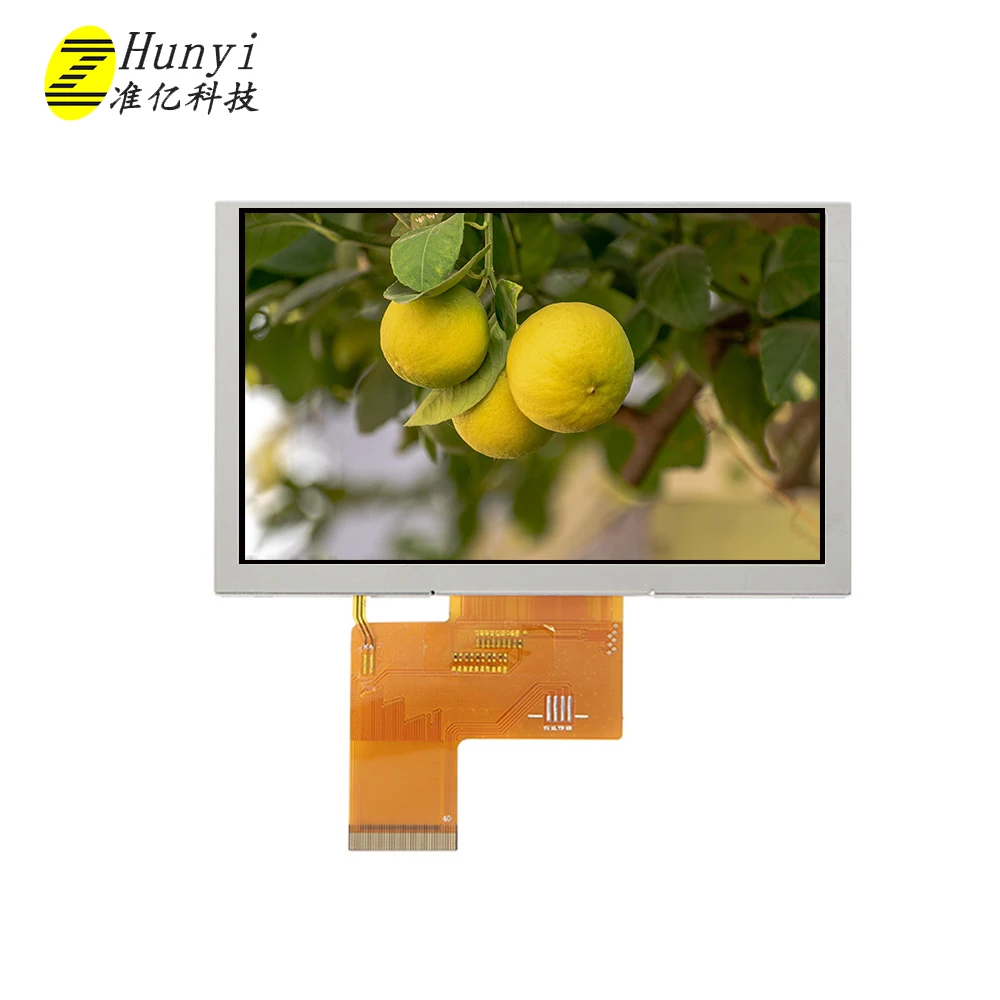 Horizontal Type 5 inch IPS LCD Screen RGB Interface ST7262E43 Controller 800*480 Resolution Display Panel
