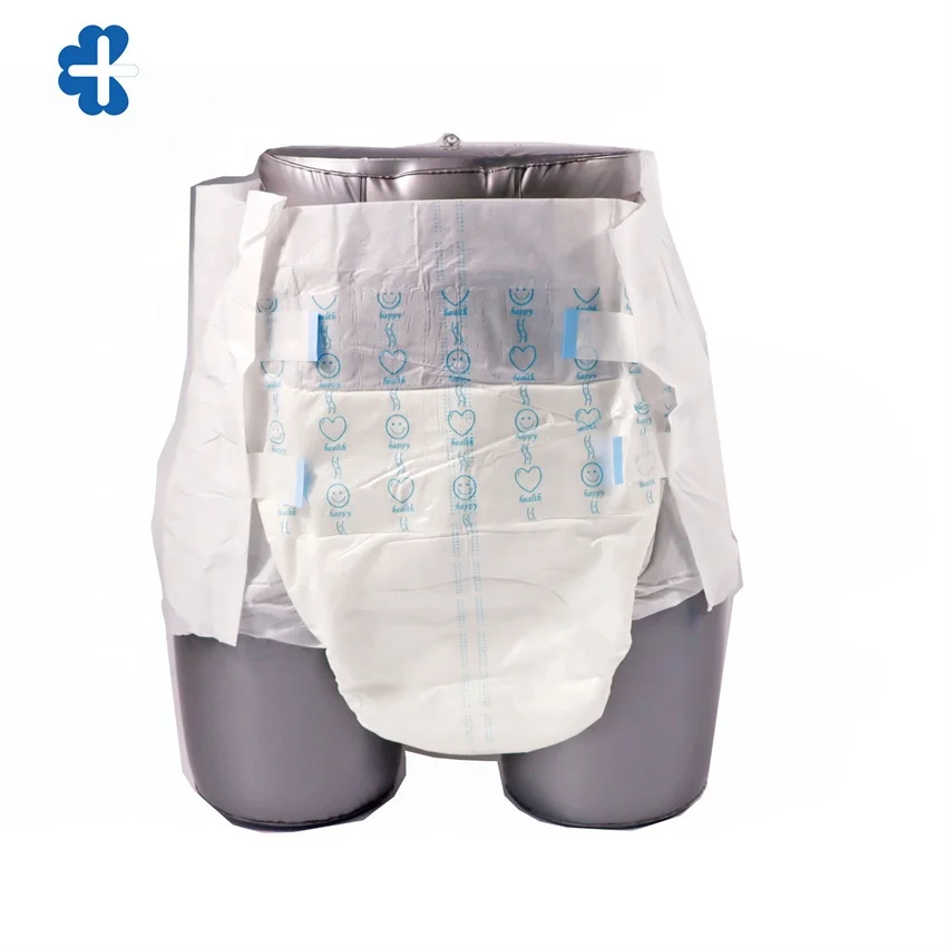 Chinese Manufacturer Cheap Disposable Soft Adult Diapers for Old People with PP Tape