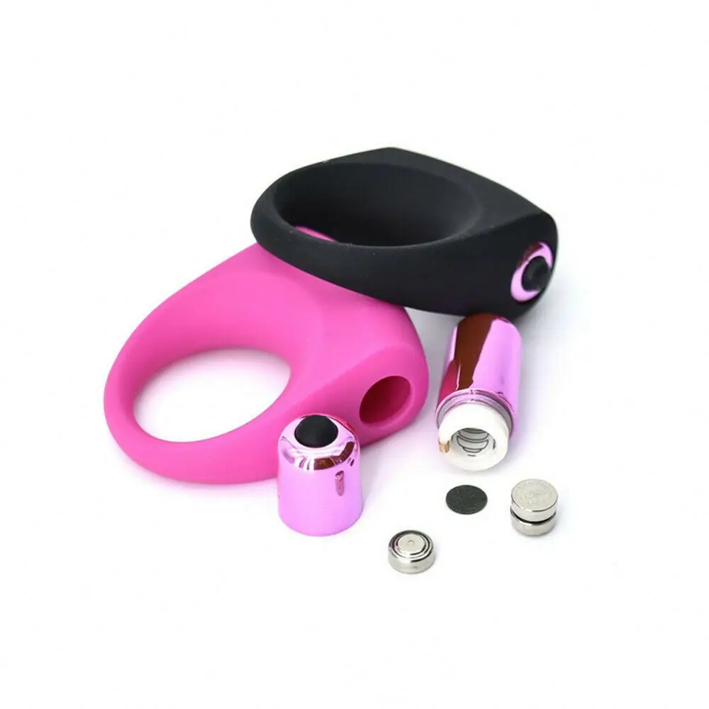 Penis Cock Ring With Vibrator Vibrating Glans Penis Ring For Men Delay Ejaculation