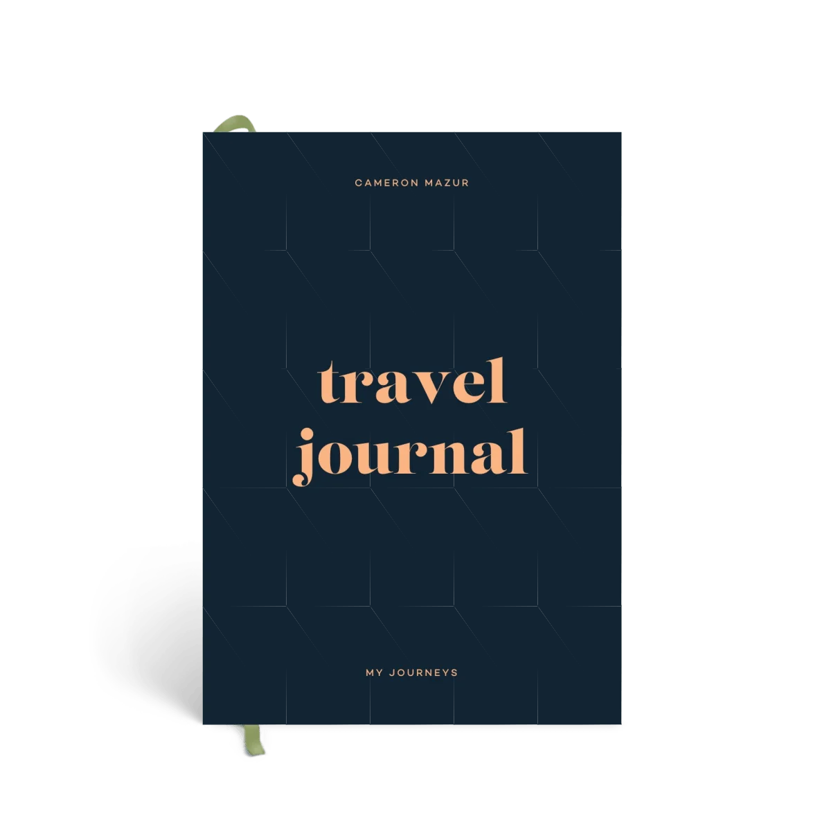 Follow The Sun Personalised Hardback Linen Cover Case Bound Travel Journal Planner Notebook