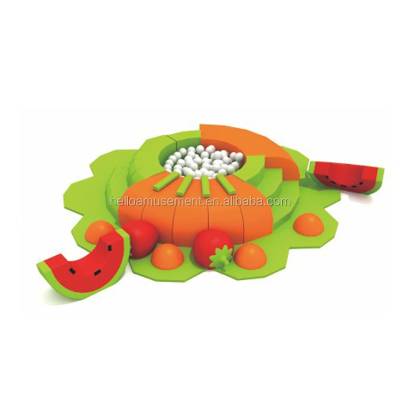 Mobile Playground Children Games Indoor Climbing Soft Play Ball Pit with Soft Play Mat Commercial Soft Play Equipment for Sale