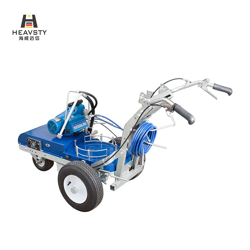 New arrival easy to carry electrical parking lines marking painting machine for road