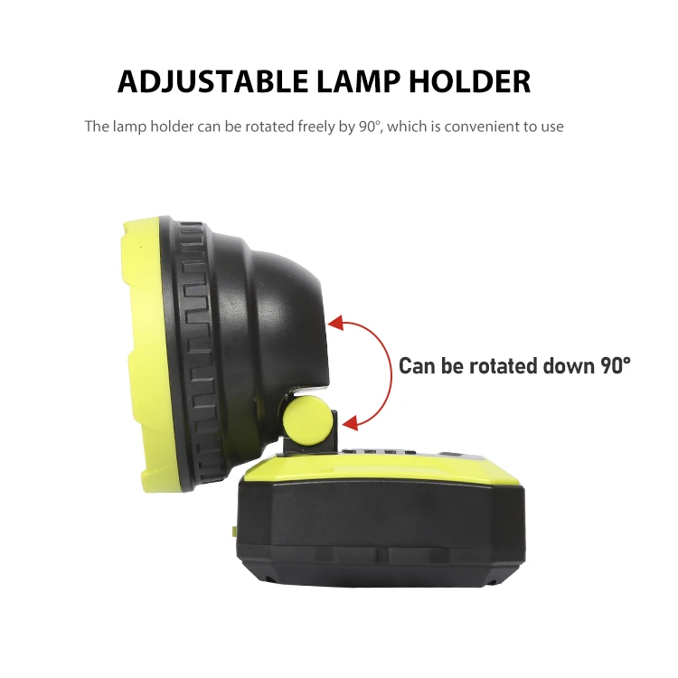 High Lumen 4V IP54 Waterproof Outdoor 5W Lithium Battery Portable Rechargeable Lantern Emergency Led Head Light