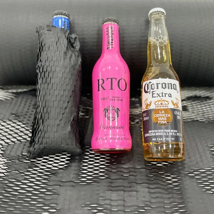 Factory transport package material special packaging rolling paper virgin wood pulp paper eco honeycomb wrapping paper