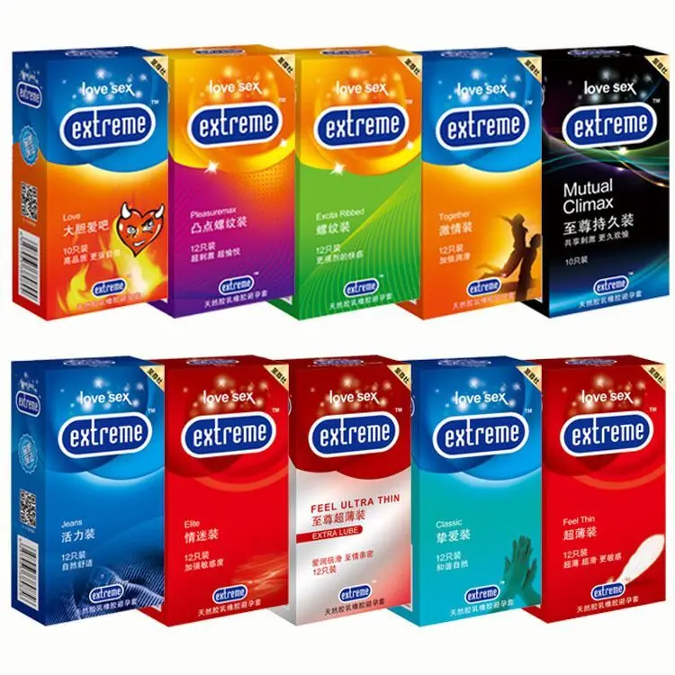  12 extfeme condoms factory direct processing
