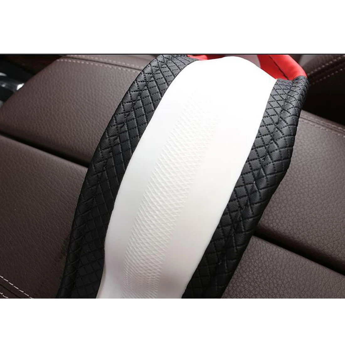 Anti-skid and durable universal car Steering Wheel Cover with Fashion Style For BMW 3 Series E82 E87 E88 E90 E91 M3 E92 M